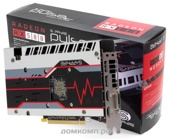 самая дешевая AMD Radeon RX 580 PULSE OC 8G [11265-05-20G]